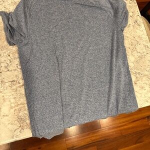 Blue Lulu Lemon shirt